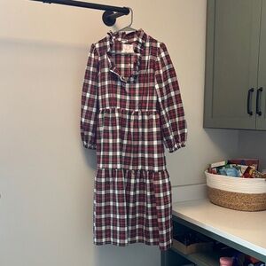 Victoria Dunn Holly Long Plaid Dress Size XS NWT
